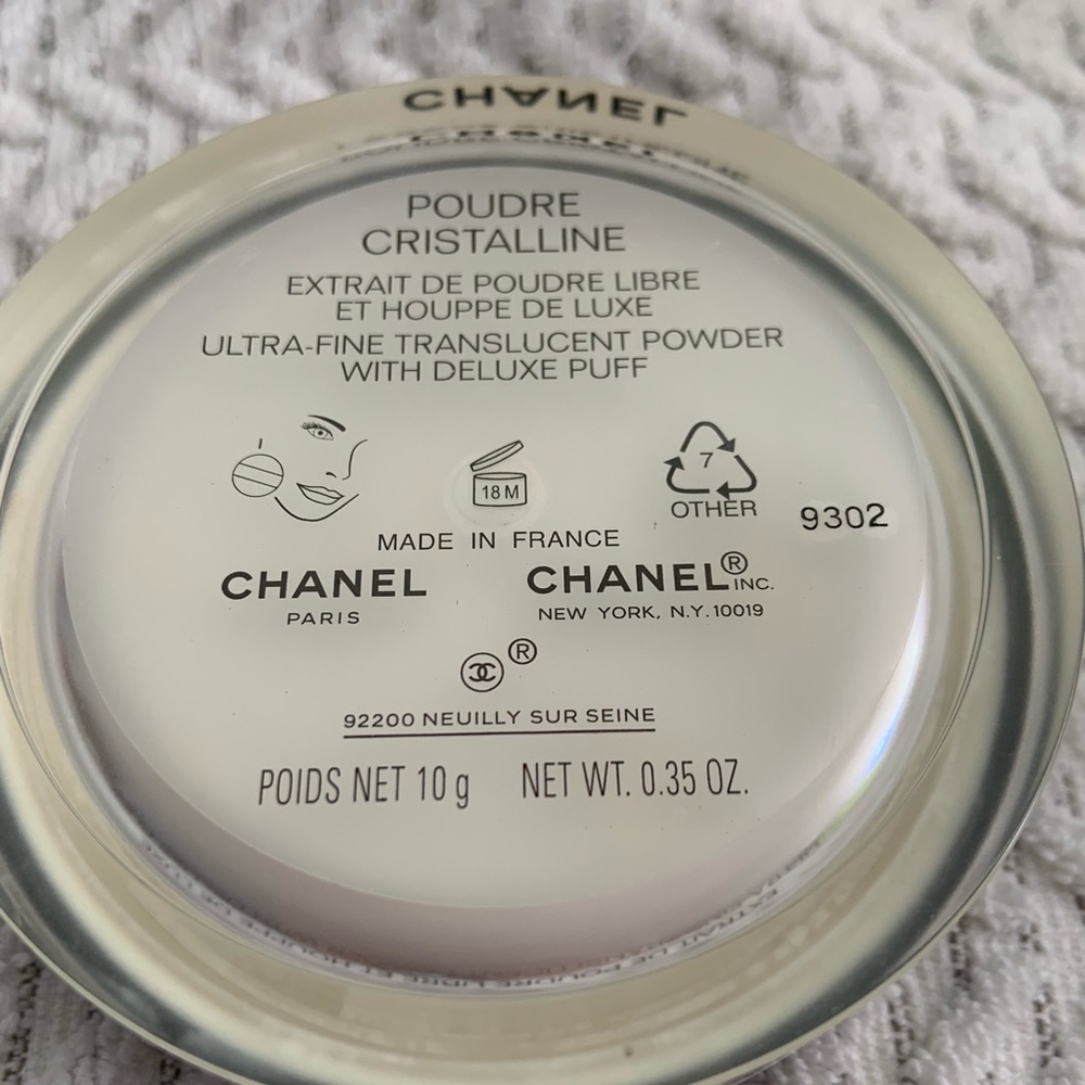 Chanel Poudre Cristalline w/puff